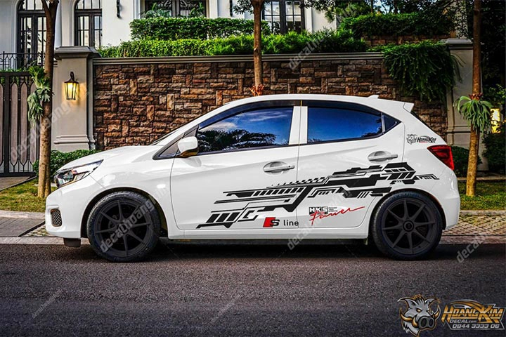 Tem Xe Honda Brio - HBR008