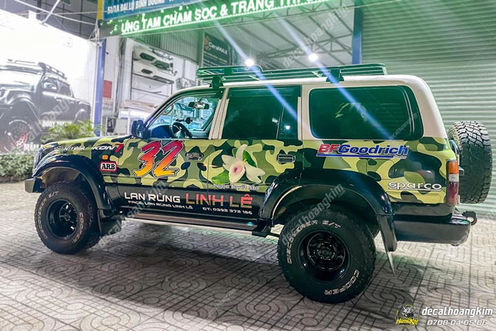 Tem Xe Toyota Land Cruiser - TLC002