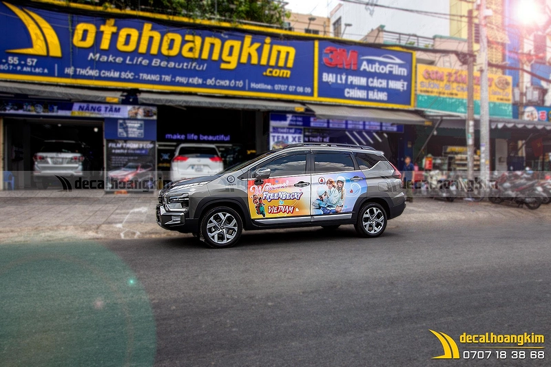 Dán Quảng Cáo Trên Xe Ô Tô - DQC316