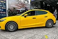 Dán đổi màu vàng mờ Mazda 3 Hatchback - ảnh 2