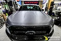 Dán đổi màu nhôm xước bạc Ford Ranger - ảnh 4