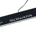 Nẹp Bước Chân Ngoài Hyundai Sonata Led Đổi Màu - ảnh 1