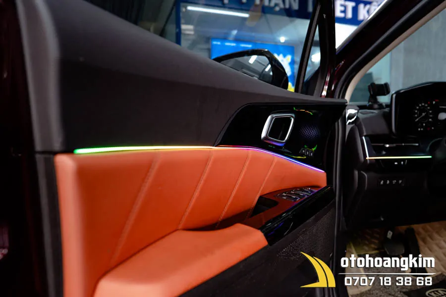 Led Nội Thất Ambient Ma Trận 22 Chi Tiết Xe Kia Carnival - Ảnh 8