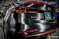 Dán đổi màu nhôm xước đen Hyundai Elantra - ảnh 3