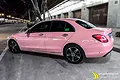 Dán đổi màu Candy hồng Mercedes C180 - ảnh 1