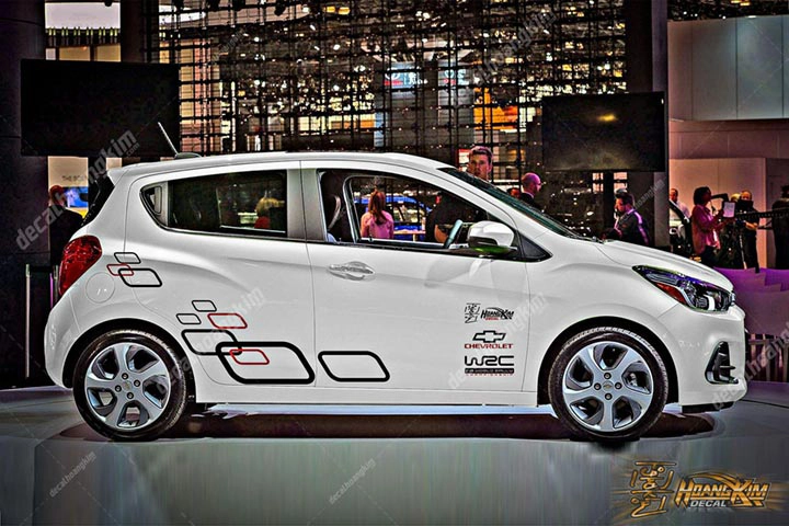 Tem Xe Chevrolet Spark - CSP005