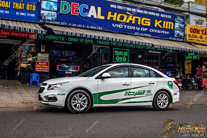 Tem Xe Chevrolet Cruze - CCR006