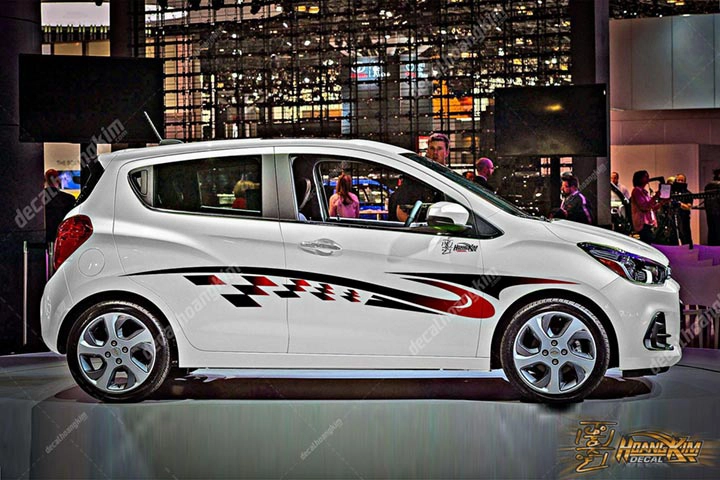 Tem Xe Chevrolet Spark - CSP012
