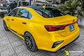 Dán đổi màu vàng mờ Kia Cerato - ảnh 3