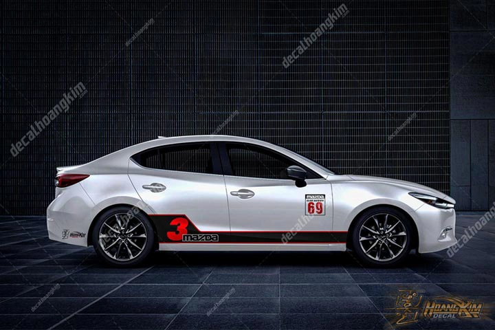 Tem Xe Mazda 3 - MA3008