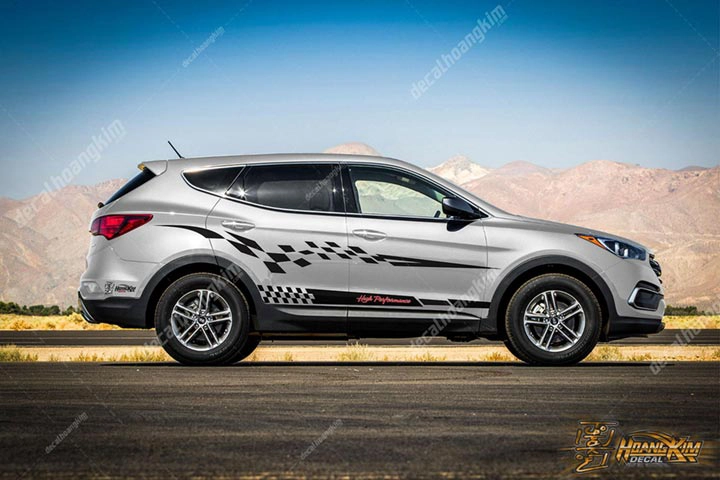 Tem Xe Hyundai Santafe - HSA003