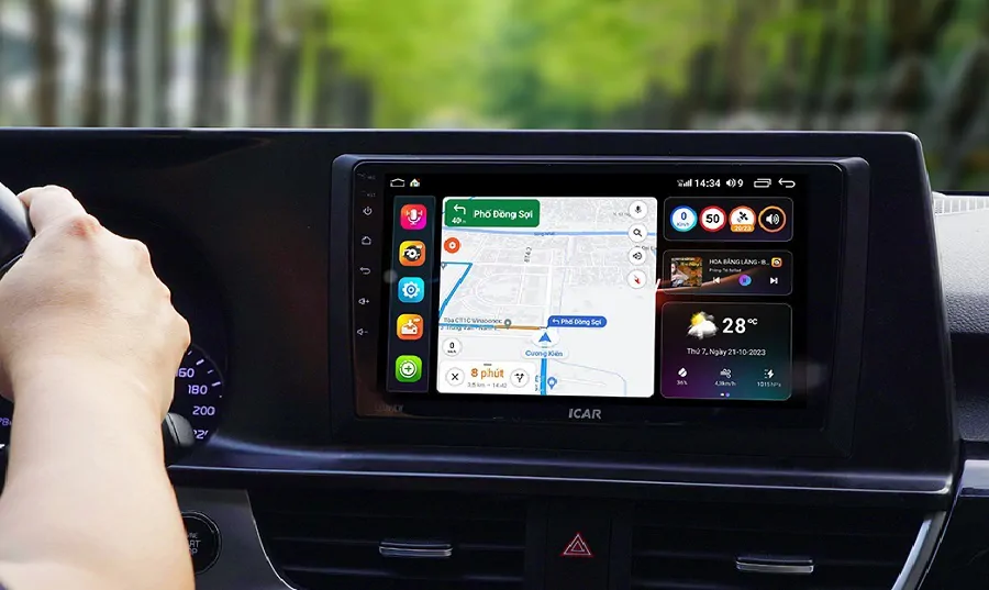 Màn hình Android ICAR Elliview U5 Basic Lite - Ảnh 2