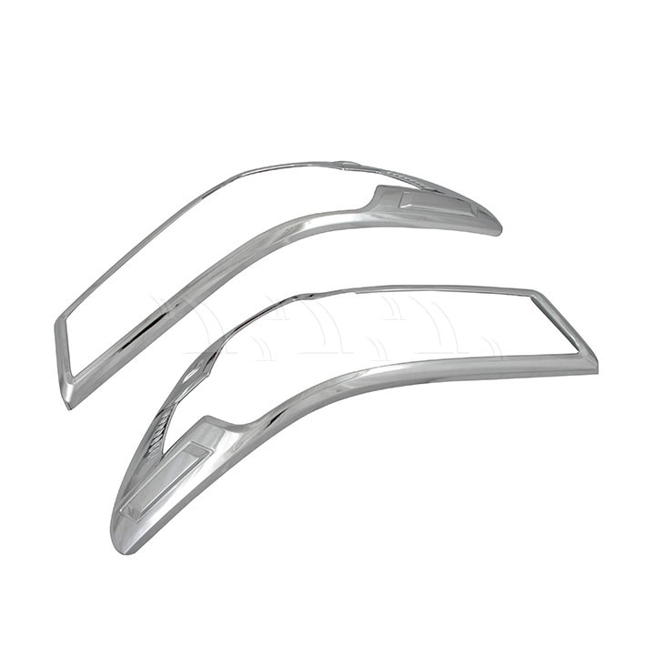 Viền đèn trước Toyota Hilux [2020] crom - Ảnh 1