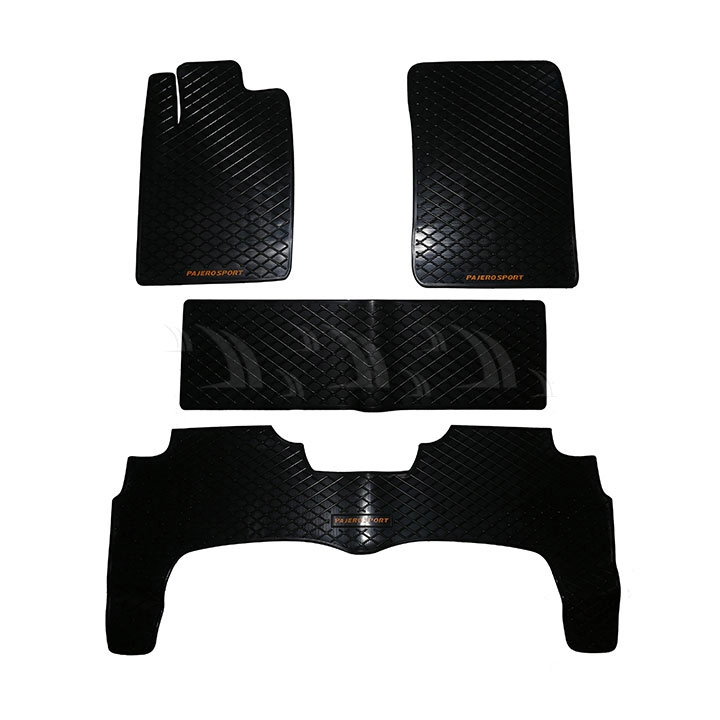 Thảm zin Mitsubishi Pajero [2016-2020] cao su - Ảnh 1