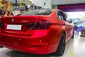 Dán đổi màu đỏ mờ Bmw 320i - ảnh 5