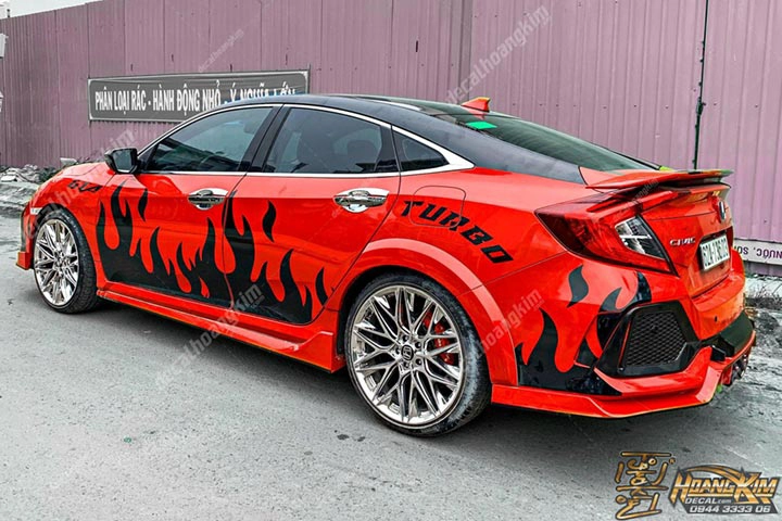 Tem Xe Honda Civic - HCV026 - Ảnh 1