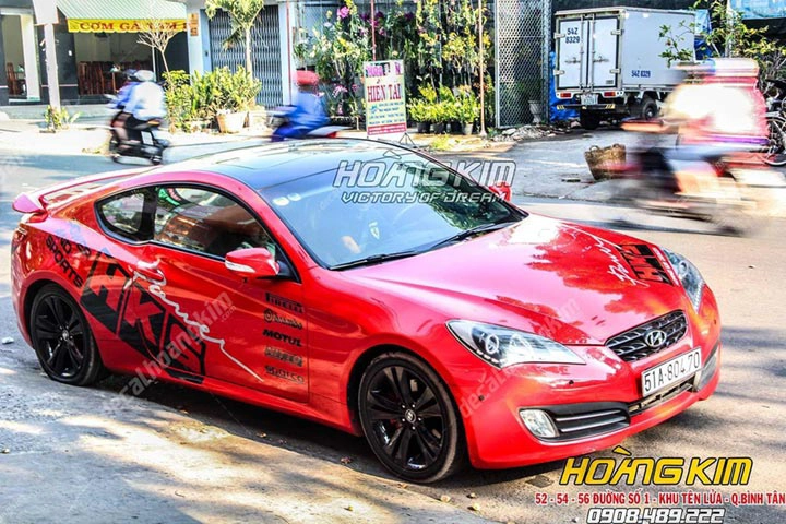 Tem Xe Hyundai Genesis - HGE001 - Ảnh 1