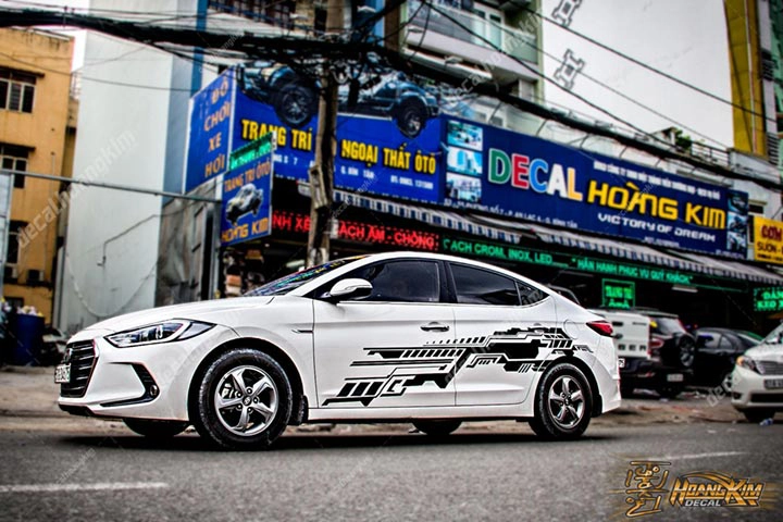 Tem Xe Hyundai Elantra - HEL002 - Ảnh 1