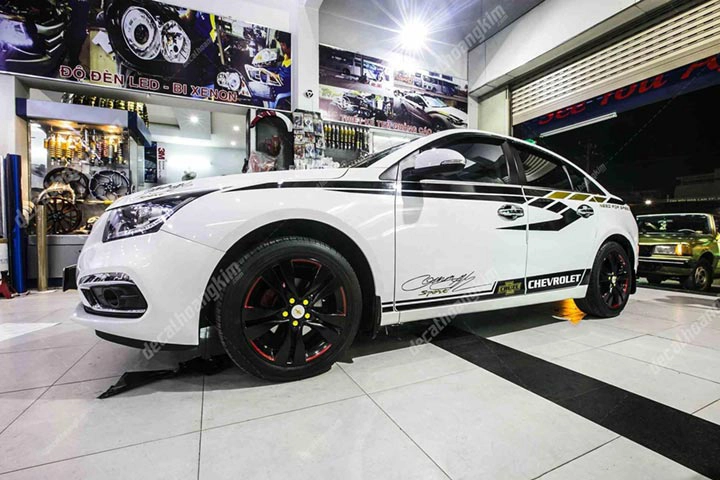 Tem Xe Chevrolet Cruze - CCR021