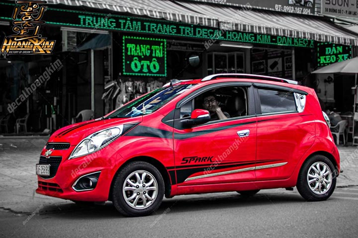 Tem Xe Chevrolet Spark - CSP002