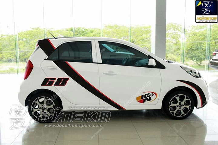 Tem Xe Kia Morning - KMO015 - Ảnh 1