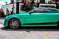 Dán đổi màu mờ xanh ngọc ánh kim Mercedes E 300 - ảnh 4