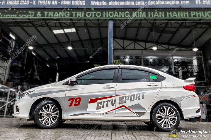 Tem Xe Honda City - HCT040