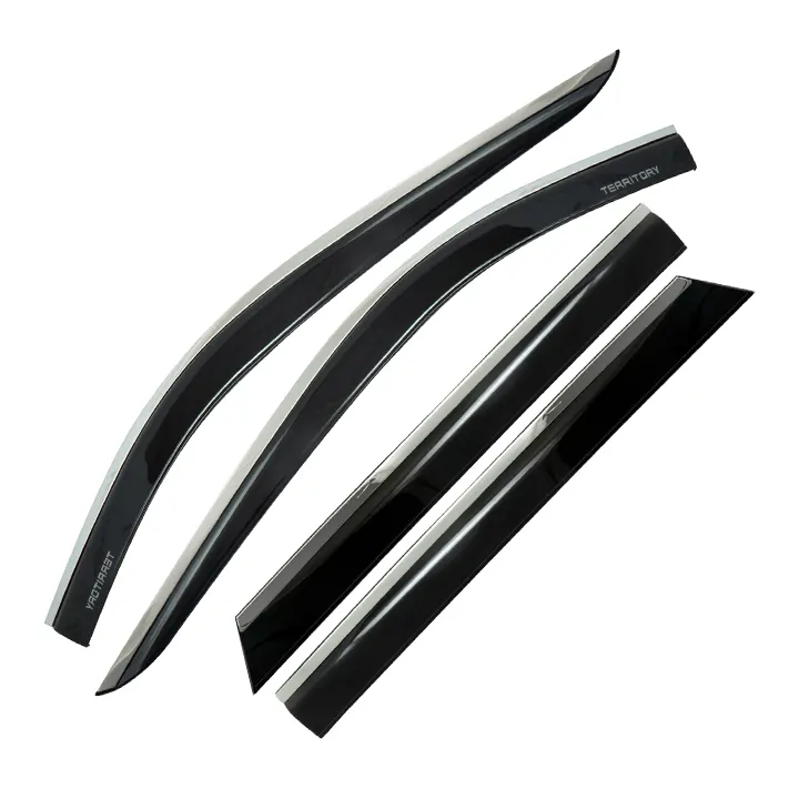 Vè Che Mưa Ford Territory Viền Inox - Ảnh 2