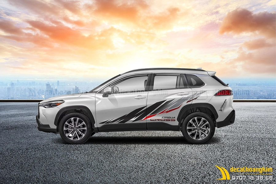 Tem Xe Toyota Corolla Cross - TCC015 - Ảnh 1