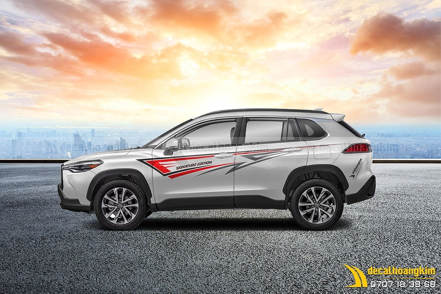 Tem Xe Toyota Corolla Cross - TCC018 - Ảnh 1