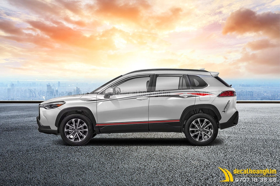 Tem Xe Toyota Corolla Cross - TCC014 - Ảnh 1
