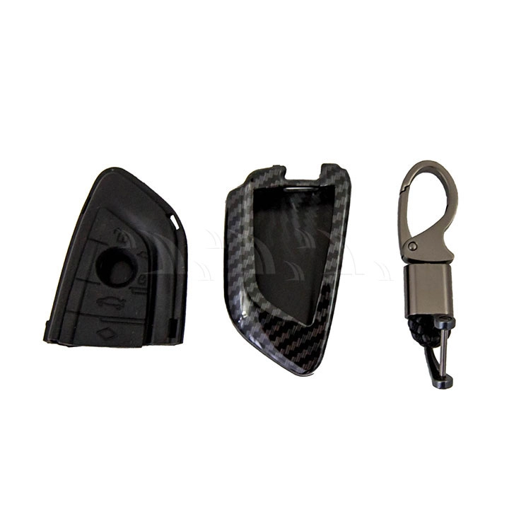 Bao móc khóa carbon BMW - Ảnh 1