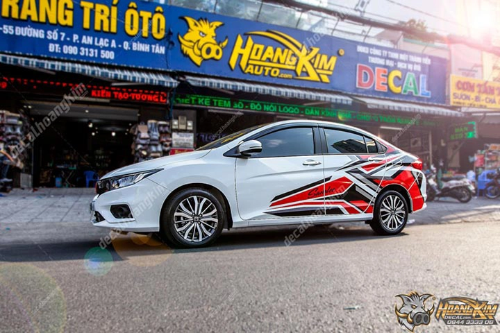 Tem Xe Honda City - HCT030
