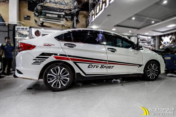 Tem Xe Honda City - HCT042