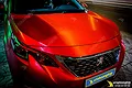 Dán đổi màu nhôm xước đỏ Peugeot 3008 - ảnh 4