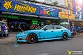 Dán đổi màu Candy xanh biển nhạt Porsche Panamera - ảnh 4