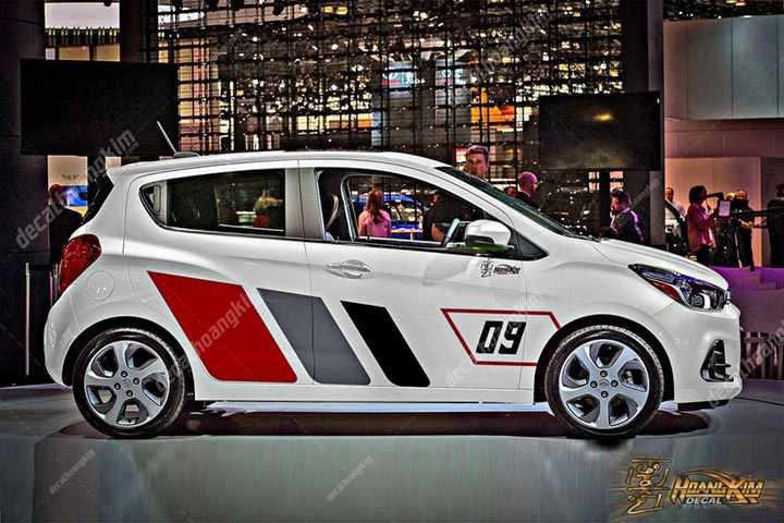 Tem Xe Chevrolet Spark - CSP003