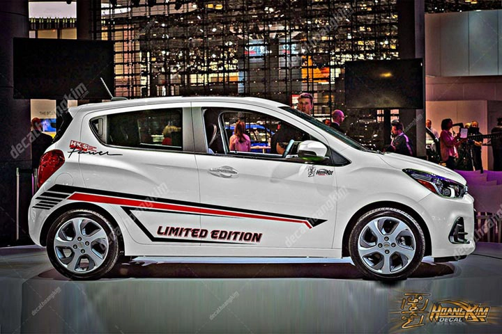 Tem Xe Chevrolet Spark - CSP010