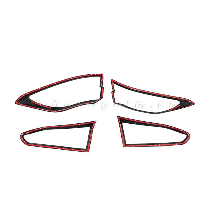 Viền đèn sauToyota Corolla Cross [2020] đen - Ảnh 2