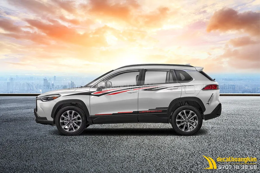 Tem Xe Toyota Corolla Cross - TCC016 - Ảnh 2