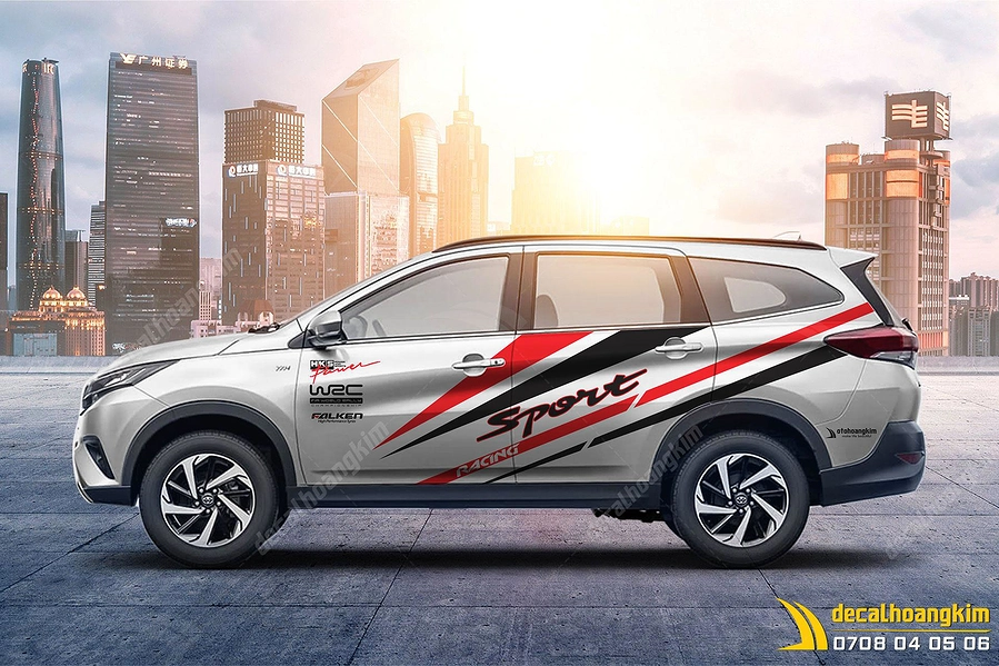 Tem Xe Toyota Rush - TRU017 - Ảnh 1