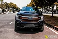 Dán đổi màu đen mờ Ford F150 Harley Davison - ảnh 4