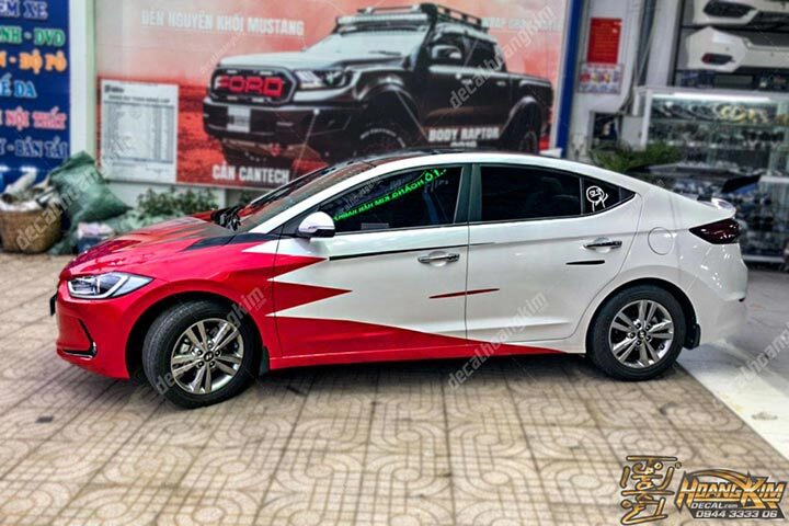 Tem Xe Hyundai Elantra - HEL023 - Ảnh 1