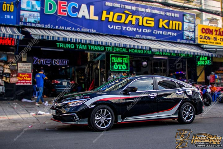 Tem Xe Honda Civic - HCV021 - Ảnh 1