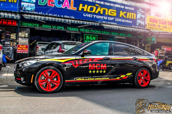 Tem Xe Bmw 550I Gt - BMW012 - Ảnh 1