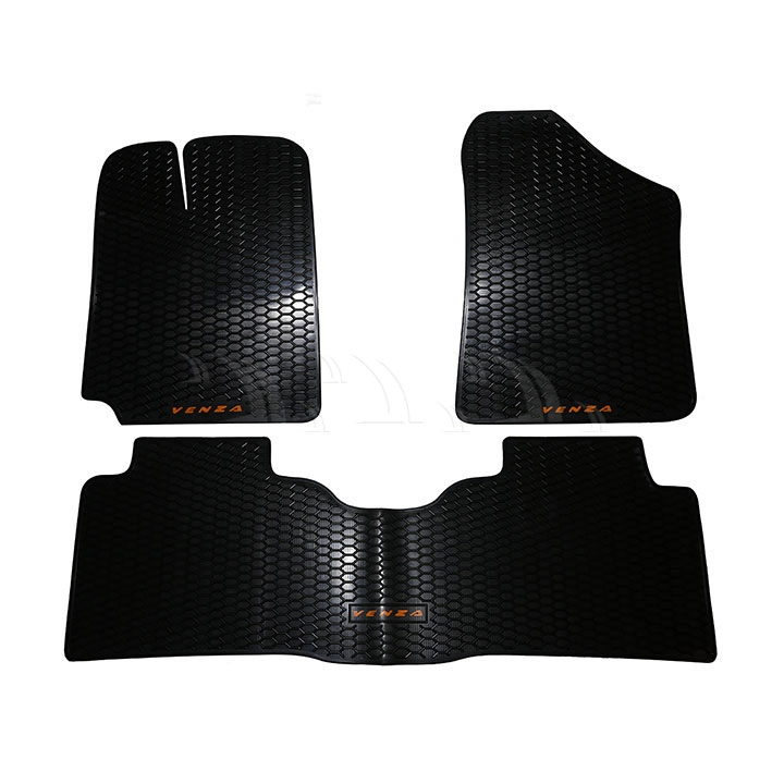 Thảm zin Toyota Venza cao su - Ảnh 1