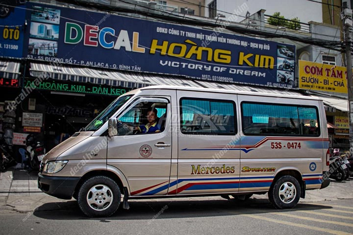 Tem Xe Mercedes Sprinter - MSP002 - Ảnh 1