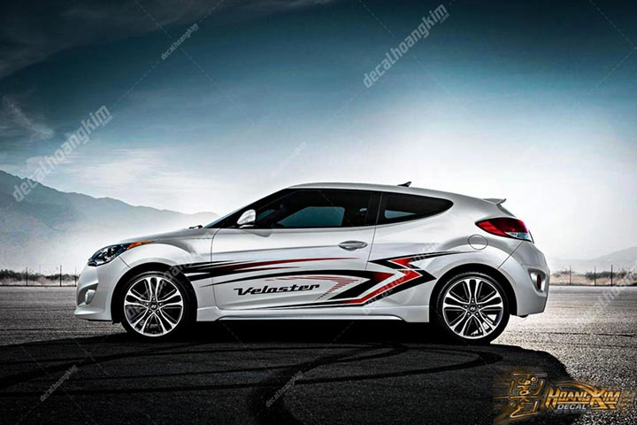 Tem Xe Hyundai Veloster - HVO002 - Ảnh 1
