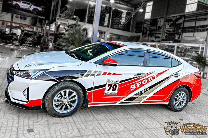 Tem Xe Hyundai Elantra - HEL025 - Ảnh 1