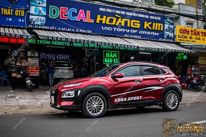 Tem Xe Hyundai Kona - HKO012 - Ảnh 1